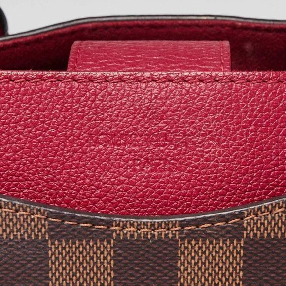 Louis Vuitton Lie De Vin Damier Canvas Riverside Tote Bag - Picture 6 of 12